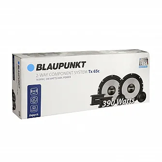 Blaupunkt TX 65C &ndash; 6.5" (165mm) 2-Way Component Car Speaker System &ndash; 390 Watts