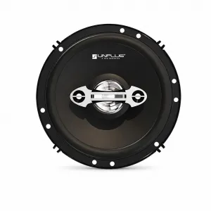 Unplug 6 Inch Car Speaker Set of 2 | 2-Way Coaxial Car Speakers with 350W Max Power, 13mm Tweeter & Mica Cone Woofer | 50W RMS, 4 Ohm, 65Hz-20kHz | Door Speaker Upgrade for Car, SUV, Van & Truck