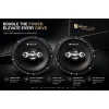 Unplug 6 Inch Car Speaker Set of 2 | 2-Way Coaxial Car Speakers with 350W Max Power, 13mm Tweeter & Mica Cone Woofer | 50W RMS, 4 Ohm, 65Hz-20kHz | Door Speaker Upgrade for Car, SUV, Van & Truck Unplug 6 Inch Car Speaker Set of 2 | 2-Way Coaxial Car Speakers with 350W Max Power, 13mm Tweeter & Mica Cone Woofer | 50W RMS, 4 Ohm, 65Hz-20kHz | Door Speaker Upgrade for Car, SUV, Van & Truck