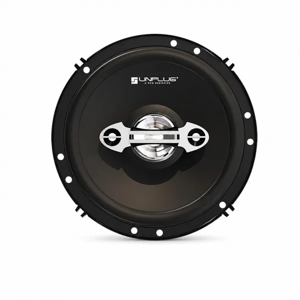 Unplug 6 Inch Car Speaker Set of 2 | 2-Way Coaxial Car Speakers with 350W Max Power, 13mm Tweeter & Mica Cone Woofer | 50W RMS, 4 Ohm, 65Hz-20kHz | Door Speaker Upgrade for Car, SUV, Van & Truck Unplug 6 Inch Car Speaker Set of 2 | 2-Way Coaxial Car Speakers with 350W Max Power, 13mm Tweeter & Mica Cone Woofer | 50W RMS, 4 Ohm, 65Hz-20kHz | Door Speaker Upgrade for Car, SUV, Van & Truck