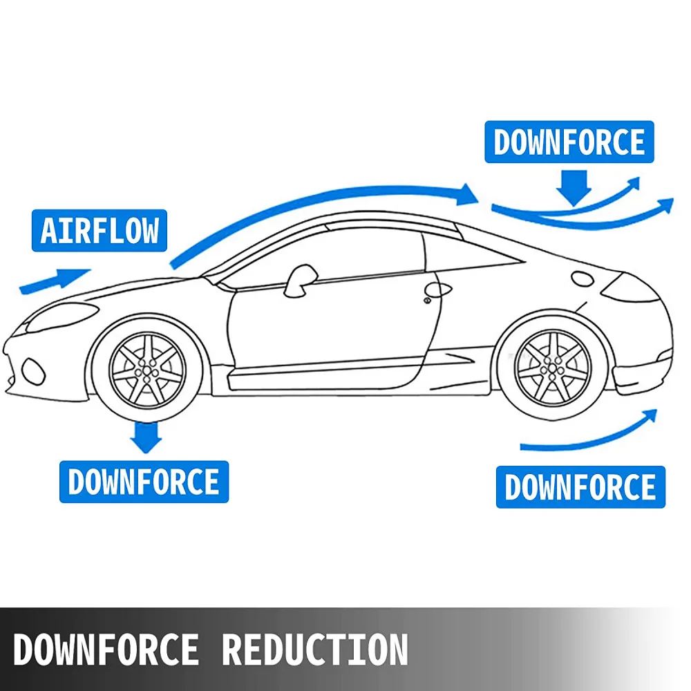 GT Wing Universal Rear Spoiler For Sedan Cars