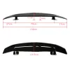 Carbon Fiber Texture Abs Plastic Material Sedan Car Rear Wing Universal Spoiler Carbon Fiber Texture Abs Plastic Material Sedan Car Rear Wing Universal Spoiler