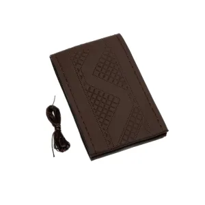 High-Quality Leather Car Steering Wheel Cover D2 &ndash; Full Coffee