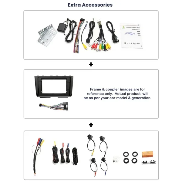 9 Inch Android Car Stereo for Mahindra XUV300 | 4GB RAM 64GB | Wireless CarPlay & Android Auto | 8 Core Processor| DSP | 360 Camera & 4G Option