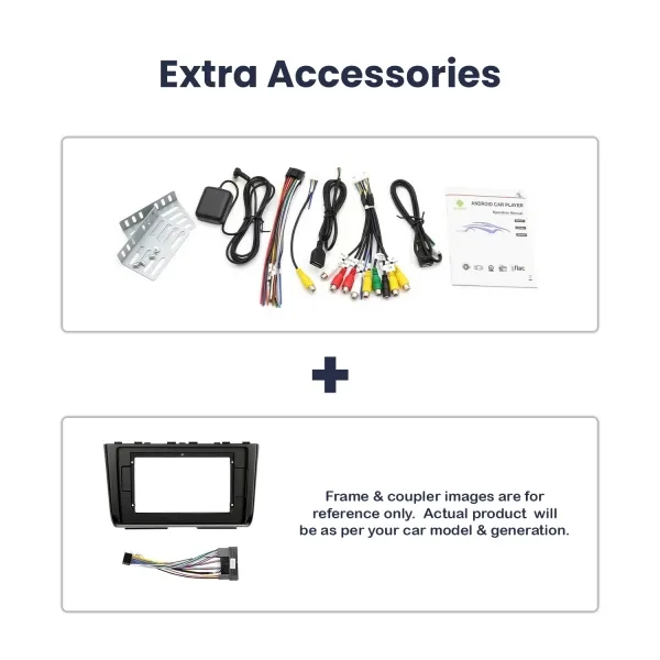 9 Inch Android Car Stereo for Mahindra XUV300 | 4GB RAM 64GB | Wireless CarPlay & Android Auto | 8 Core Processor| DSP | 360 Camera & 4G Option