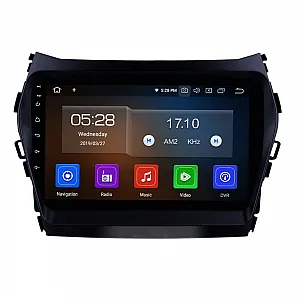 9 Inch Android Car Stereo for Hyundai Santa Fe | 4GB RAM 64GB | Wireless CarPlay & Android Auto | 8 Core Processor| DSP | 360 Camera & 4G Option