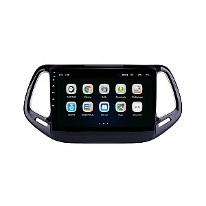 9 Inch Android Car Stereo for Jeep Compass | 4GB RAM 64GB | Wireless CarPlay & Android Auto | 8 Core Processor| DSP | 360 Camera & 4G Option