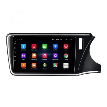 9 Inch Android Car Stereo for Honda City Idtech 2014 | 4GB RAM 64GB | Wireless CarPlay & Android Auto | 8 Core Processor| DSP | 360 Camera & 4G Option