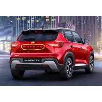 Nissan Magnite Logo Chrome 3D Letter Emblem Full Set in High Quality ABS Material