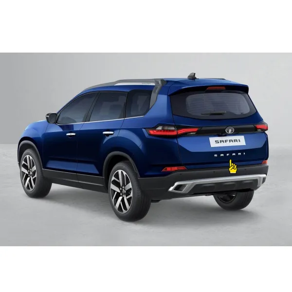 Tata Safari 2021 Onwards Logo Chrome 3D Letter Emblem Full Set in High Quality ABS Material