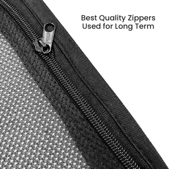 Audi A6 2011-2017 Zipper Magnetic Window Sun Shades - 2 Pieces