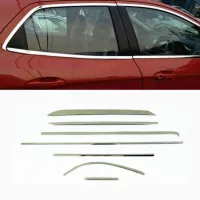 Maruti Swift 2015 Full Window Chrome Garnish Trims (Set Of 14Pcs.)