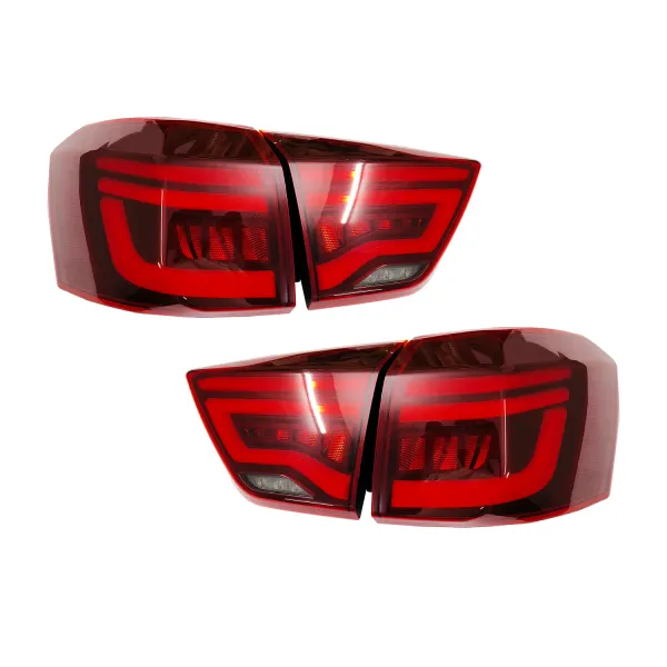 Maruti Suzuki Brezza 2016-2020 Audi Style Modified LED Tail lights (Set of 2 Pcs.)
