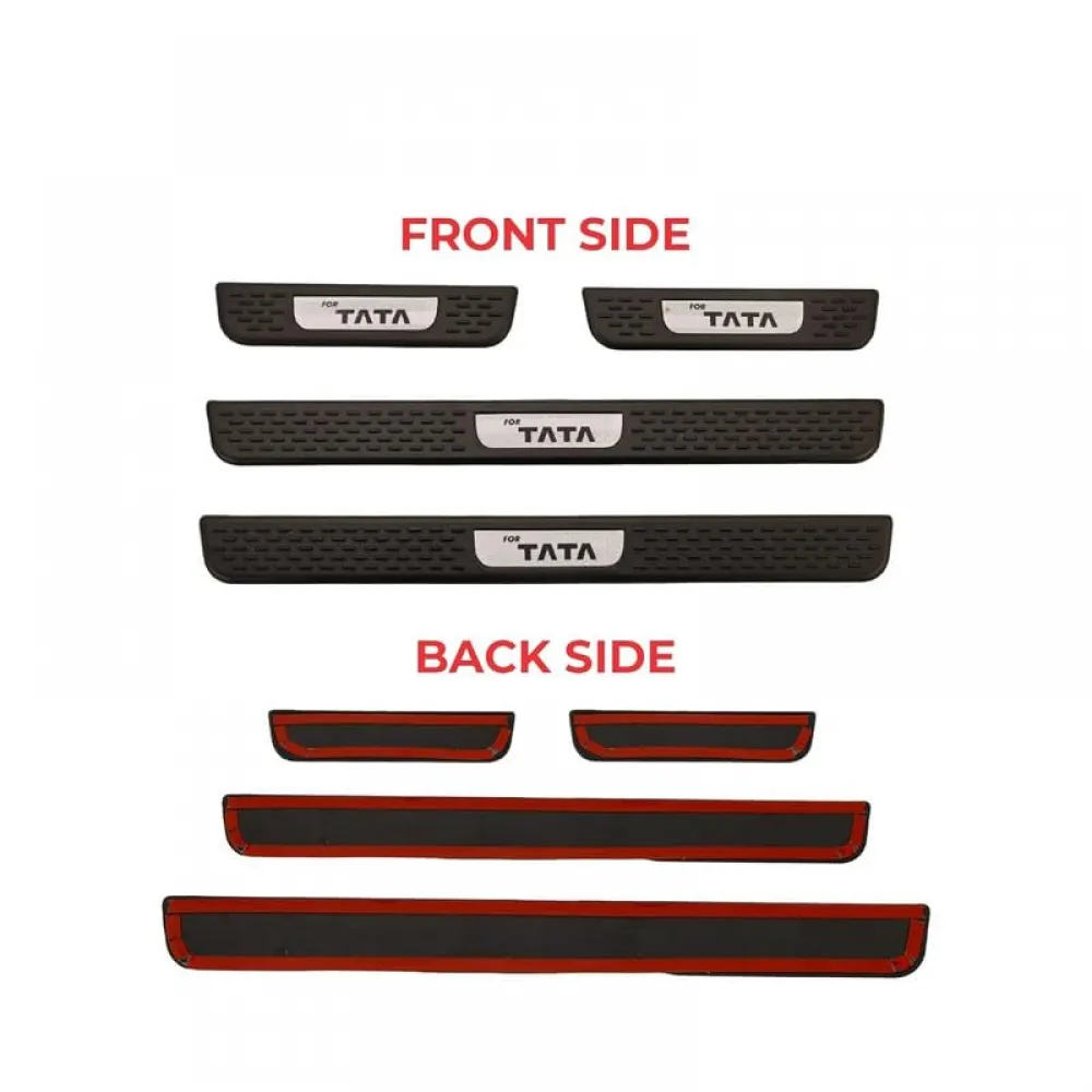 Sill Plate Door Foot Step ABS For Tata All Cars