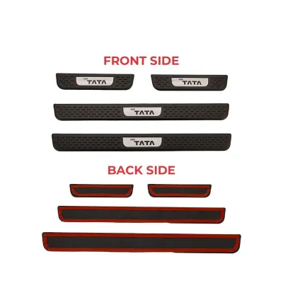 Sill Plate Door Foot Step ABS For Tata All Cars