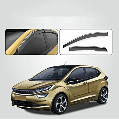 Galio Chrome Line Door Visor for Tata Altroz 2019 Onwards