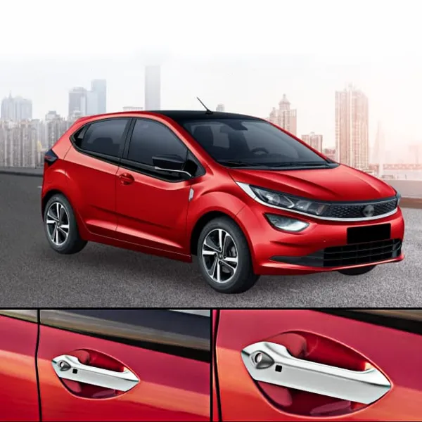 Galio Tata Altroz 2019 Onwards Door Handle Chrome Cover Galio Tata Altroz 2019 Onwards Door Handle Chrome Cover