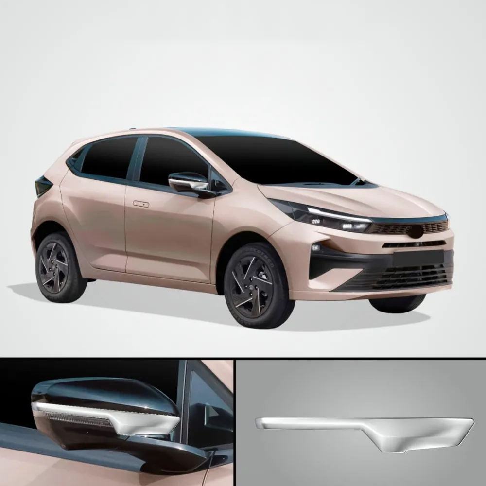 GFX Side Mirror Chrome Trim Garnish for Tata Altroz 2025 Onwards