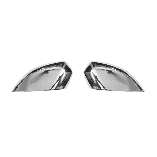 ORVM Mirror Chrome Cover for Tata Curvv 2024 Onwards - With Indicator Cut ORVM Mirror Chrome Cover for Tata Curvv 2024 Onwards - With Indicator Cut
