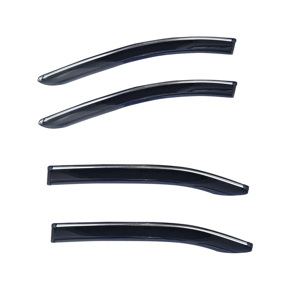 Galio Chrome Line Door Visor for Tata Curvv, Curvv EV
