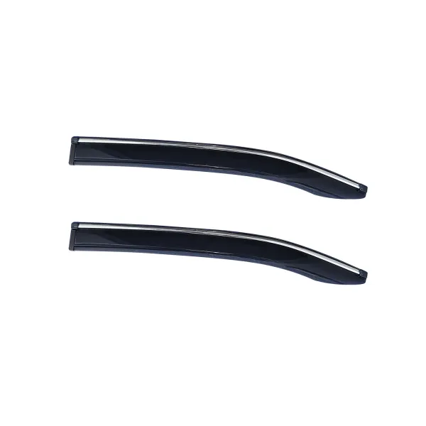 Carhatke Chrome Line Door Visor for Tata Curvv EV 2024 Onwards Carhatke Chrome Line Door Visor for Tata Curvv EV 2024 Onwards