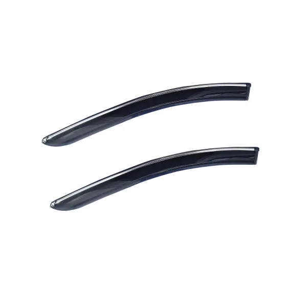 Carhatke Chrome Line Door Visor for Tata Curvv EV 2024 Onwards Carhatke Chrome Line Door Visor for Tata Curvv EV 2024 Onwards