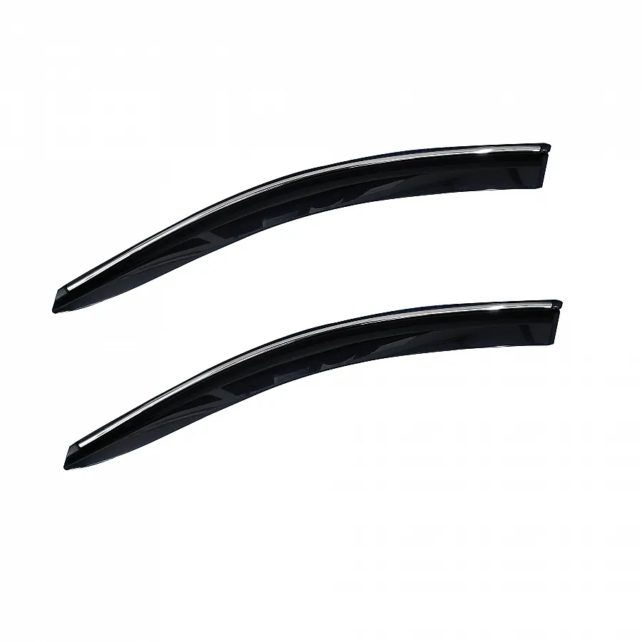 Galio Chrome Line Door Visor for Tata Harrier, Safari, Harrier EV