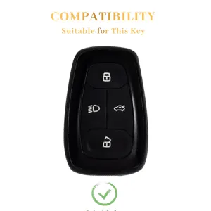 Metal key Cover For Tata Harrier, Safari, Nexon, Altroz, Curvv, Tiago EV, Tigor EV, Punch - TAT-5 Metal key Cover For Tata Harrier, Safari, Nexon, Altroz, Curvv, Tiago EV, Tigor EV, Punch - TAT-5