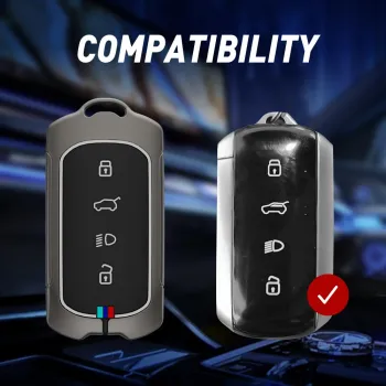 Metal key Cover For Tata Curvv, Curvv EV, Sierra