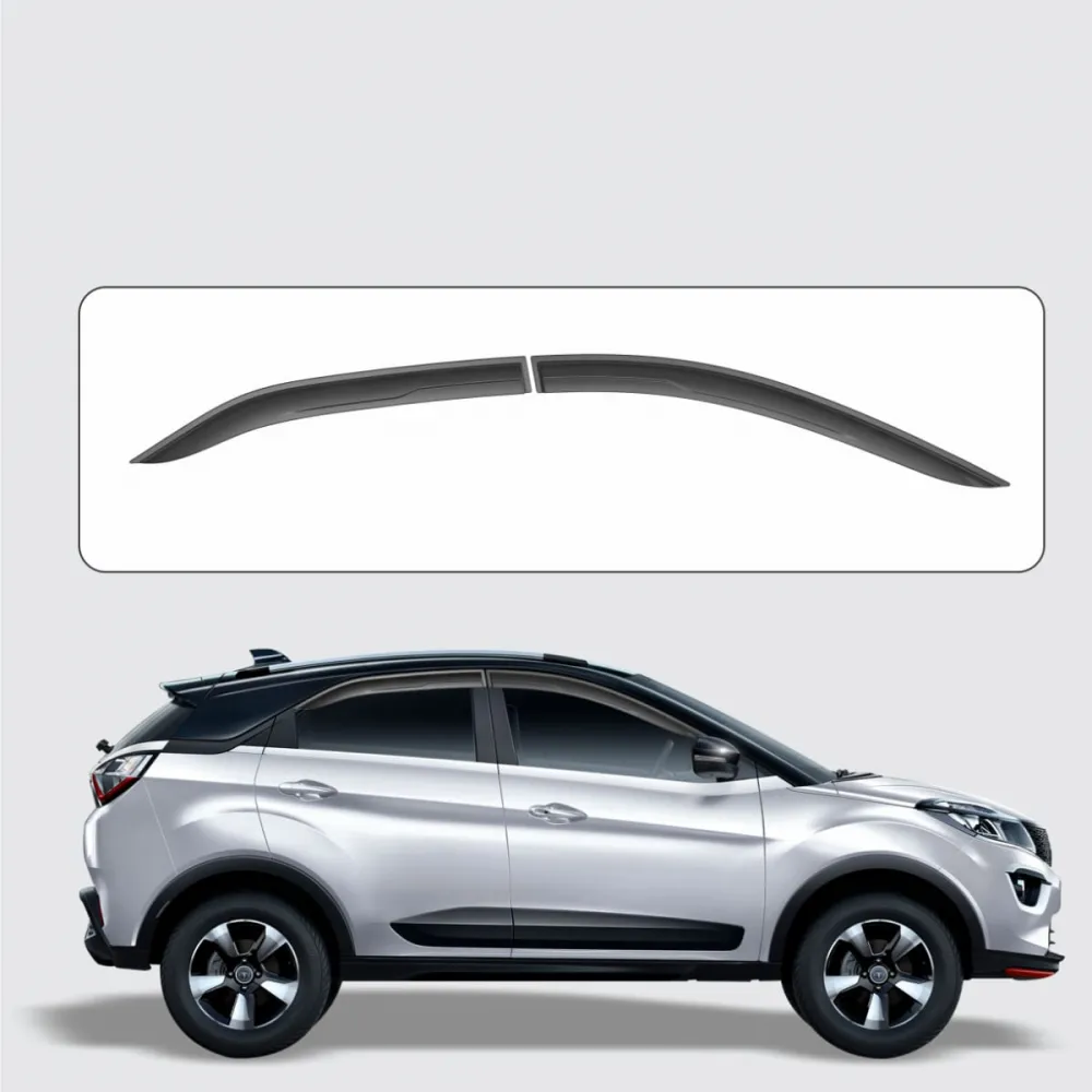 Galio Black Door Visor for Tata Nexon, Nexon EV, Nexon EV Max