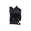 Black Luxury Florino Floor Mats for Kushaq, Taigun