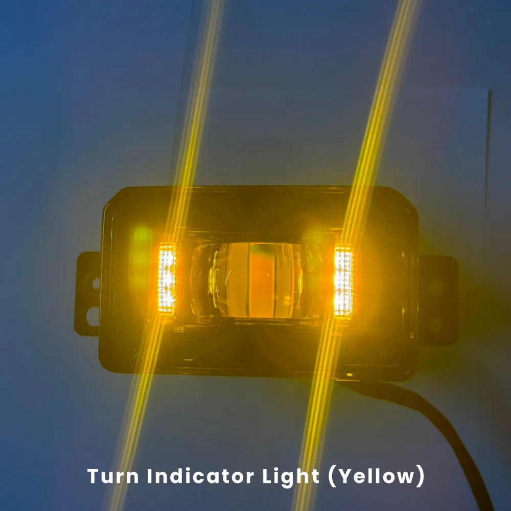 DLAA Dual Color Fog Light for Tata Curvv EV 2024 Onwards