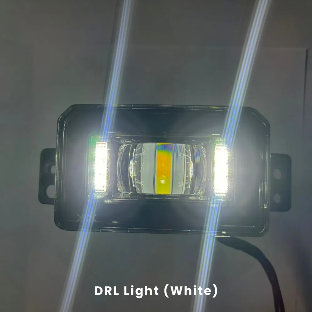 DLAA Dual Color Fog Light for Tata Curvv EV 2024 Onwards