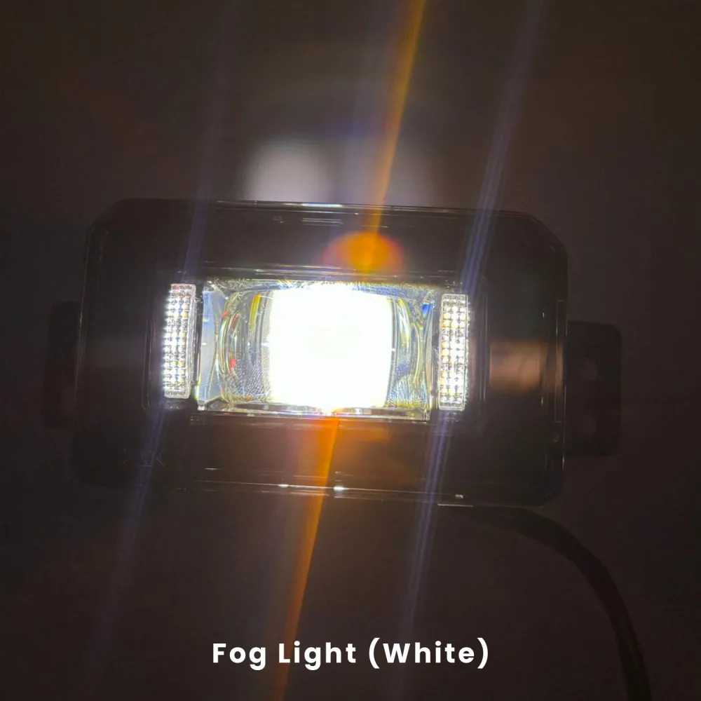 DLAA Dual Color Fog Light for Tata Curvv EV 2024 Onwards