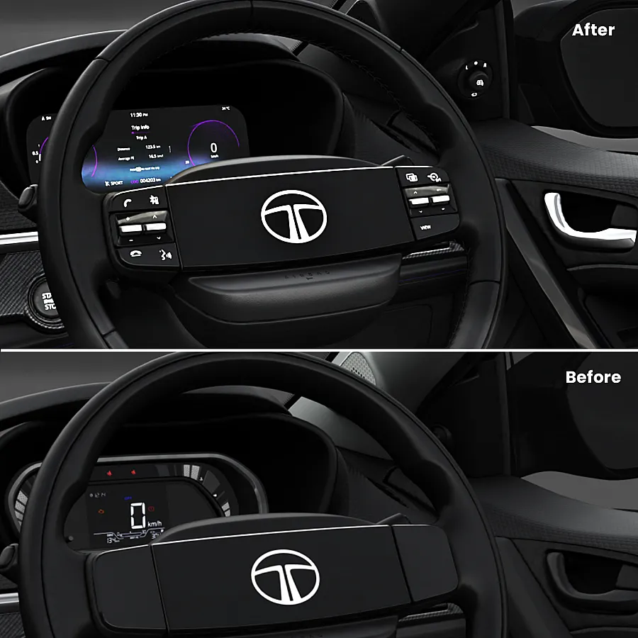 Steering Wheel Remote Control Button for Tata Punch EV 2024 Onwards Steering Wheel Remote Control Button for Tata Punch EV 2024 Onwards