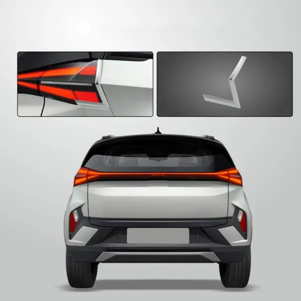 Galio Tata Nexon 2023 Onwards Tail Lamp Chrome Garnish