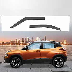 Galio Black Door Visor for Tata Punch, Punch EV