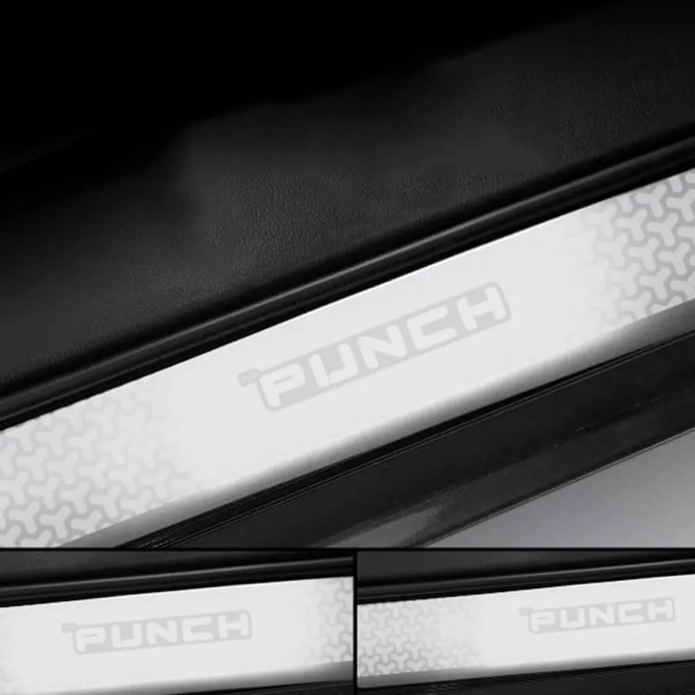 Galio Tata Punch 2021 Onwards Stainless Steel Sill Plate Guards 
