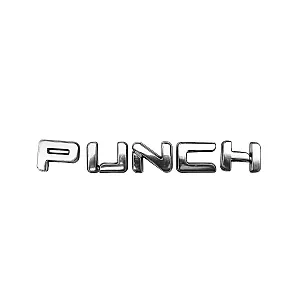 Punch 3D Chrome Letter