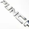 Punch 3D Chrome Letter