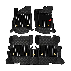 Luxury Florino Floor Mats for Tata Punch 2021 Onwards