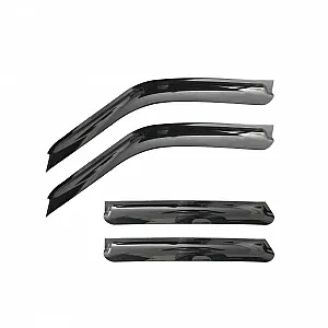 Galio Tata Safari Storm 2012-19 Window Door Visor -  Black