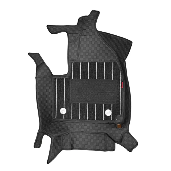 Luxury Florino Floor Mats for Tata Sierra 2026 Onwards - Black Color