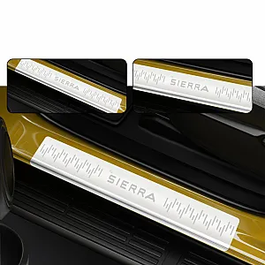 Galio Stainless Steel Door Sill Guards for Tata Sierra 2025 Onwards