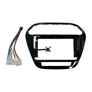 9 Inch Android Stereo Frame Piano Finish For Tata Tiago 2018-2024