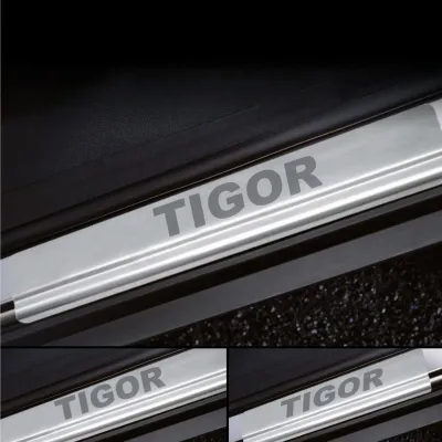 Galio Tata Tigor 2016 Onwards Stainless Steel Sill Plate Guards Galio Tata Tigor 2016 Onwards Stainless Steel Sill Plate Guards