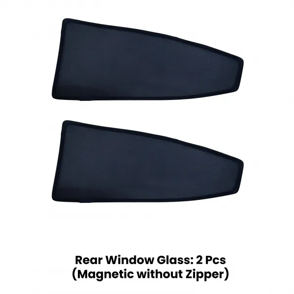 Toyota Corolla Altis 2014-20 Zipper Magnetic Window Sun Shades - 4 Pieces