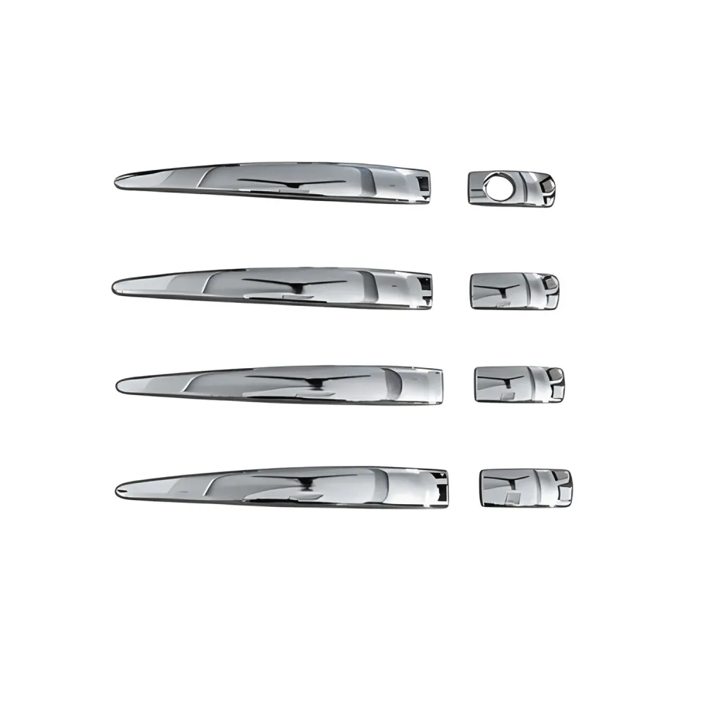 Cnleague Chrome Door Handle Sleek for Toyota Crysta, New Fortuner, Yaris