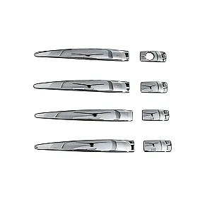 Cnleague Chrome Door Handle Sleek for Toyota Crysta, New Fortuner, Yaris