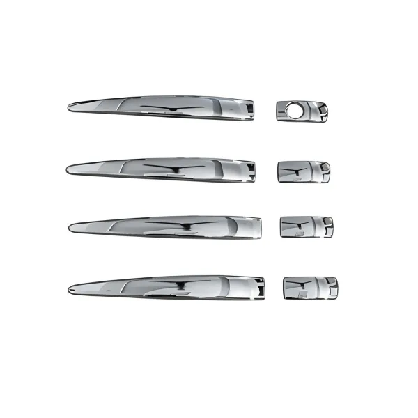 Cnleague Chrome Door Handle Sleek for Toyota Crysta, New Fortuner, Yaris